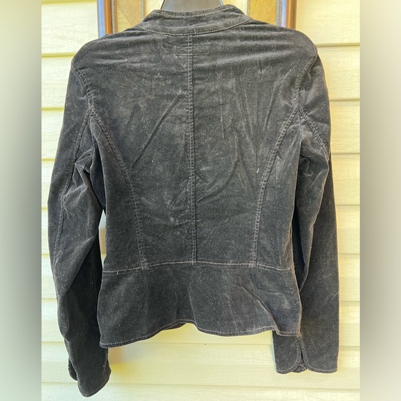 Paris Blues Jacket with stitching on front size Large - Picture 3 of 4